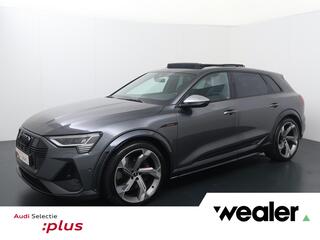 AUDI e-tron S quattro 95 kWh | 504 PK | SoH 100% | Panoramadak | Head-up display | S line interieur | Top view 360 | 22