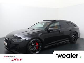 Audi RS6 Avant 4.0 TFSI Quattro performance | 630 PK | Trekhaak wegklapbaar | Bang &amp; Olufsen Advance 3D | Panoramadak | Led Laser koplampen | 22 LM velgen 