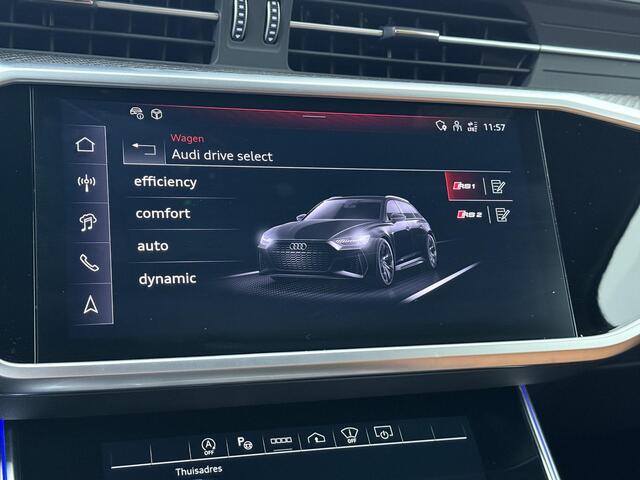Audi RS6 Avant 4.0 TFSI Quattro performance | 630 PK | Trekhaak wegklapbaar | Bang & Olufsen Advance 3D | Panoramadak | Led Laser koplampen | 22 LM velgen 