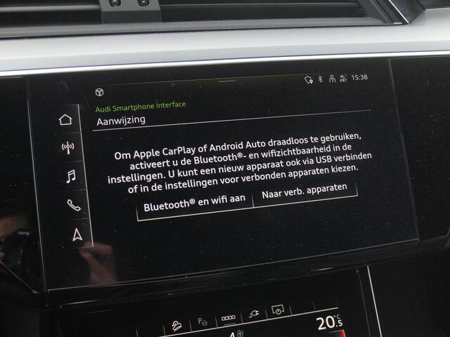 Audi E-Tron Sportback 55 quattro Advanced edition Plus 95 kWh | Panoramadak | Camera | ACC | Apple Carplay | Memory stoelen |