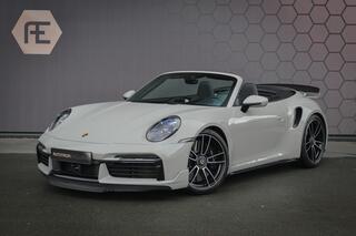 PORSCHE 911 Cabrio 3.8 Turbo S | SPORT DESIGN AERO KIT | LIFTING | BOSE | GT SPORTSTUUR MET VERWARMING | PDLS+ | 360CAM | PASM | STOELKOELING | INNODRIVE ADAPTIVE CRUISE | ACHTERASBESTURING | STUURVERWARMING |