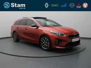 KIA CEE D Ceed Sportswagon T-GDi GT-Line 160pk Camera | Adapt. Cruise | Stoel-/stuurverw. | Panoramadak | Trekhaak afneembaar.