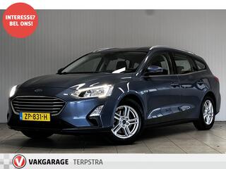 FORD FOCUS Wagon 1.0 EcoBoost Trend Edition Business/ Apple+Android/ Trekhaak/ 16''LMV/ Clima/ Navi/ Cruise/ Bluetooth/ Multi.LEDER.Stuur/ Elek.pakket/ Isofix/ PDC Achter.