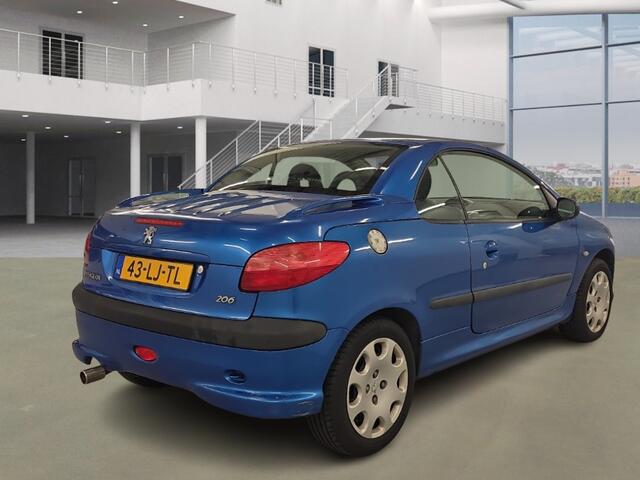 Peugeot 206 CC 1.6-16V/ CABRIO/ LAAG KM