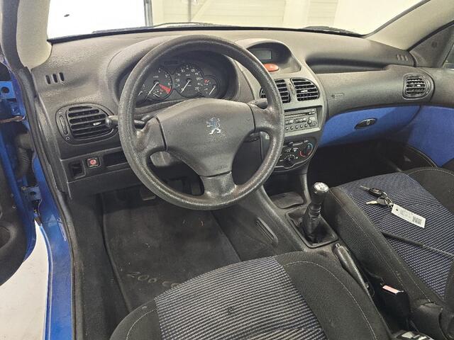 Peugeot 206 CC 1.6-16V/ CABRIO/ LAAG KM