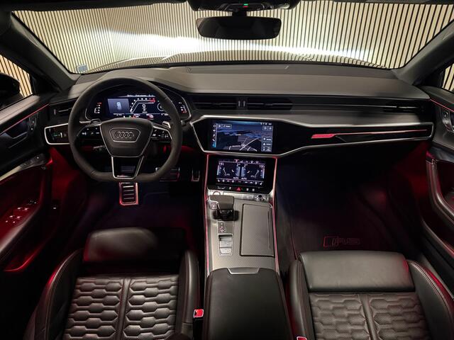 Audi RS6 4.0 TFSI Quattro 600 PK-DYNAMIC PLUS-KERAMISCH-AKRAPOVIC-PANORAMA-HEAD UP-ZEER COMPLEET-NPR. � 242.000,-