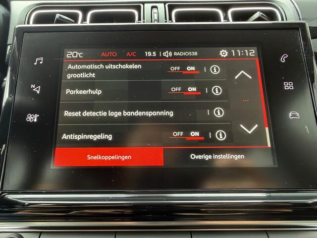 Citroen C3 82pk Shine Camera - Navigatie via APP - Automatische Airco - Parkeersensoren - Lichtmetalen velgen - Apple Carplay