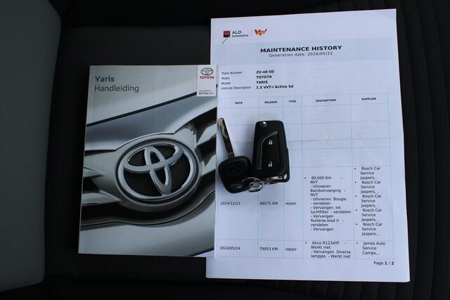 Toyota Yaris 1.5 VVT-i Active Navi/Clima/Camera/NL Auto