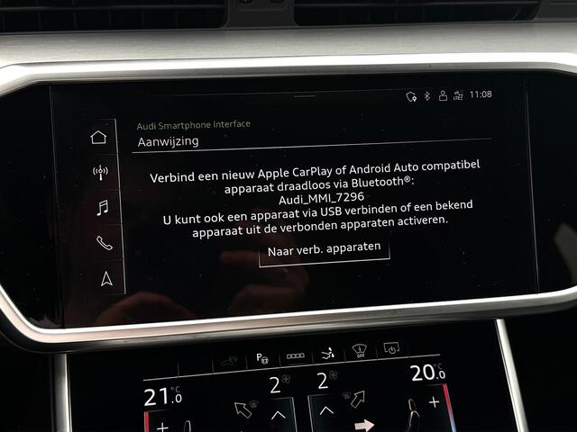 Audi A7 Sportback 50 TFSI e | Pano | B&O | Matrix | Memory | Elektrische stoelen | Camera | ACC | Head Up | 20 inch | Black Optic