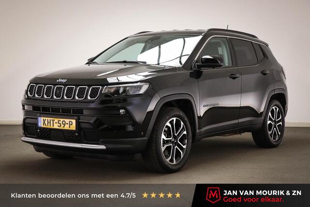 Jeep Compass 4xe 190 Plug-in Hybrid Electric Night Eagle | SOH 97% | HALF LEDER | DRAADLOZE LADER | DAB | APPLE | 360 CAMERA