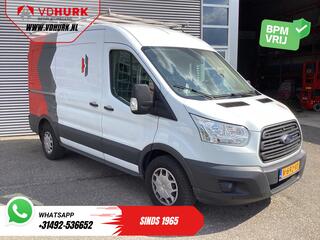 FORD TRANSIT 2.0 TDCI 130 pk L2H2 Trend 2.8t Trekverm./ DB-VV./ Navi/ Camera/ Cruise/ Imperiaal/ Rearstep/ Trekhaak