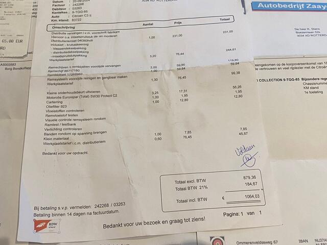 Citroen C3 1.0 VTi AIRCO IJSKOUD/LED/RIJDT GOED/APK 6-2027