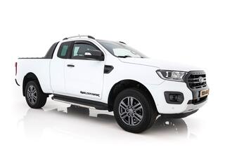 FORD RANGER 2.0 EcoBlue Wildtrak Supercab Aut. *FULL-LED | ADAPTIVE-CRUISE | HEATED-COMFORTSEATS | CAMERA | KEYLESS | NAVI-FULLMAP | PRIVACY-GLASS | DAB+ | ECC | PDC | CRUISE | 18''ALU | TOWBAR*