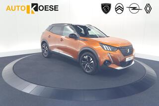 PEUGEOT 2008 PureTech 130 GT Pack | Leer-pakket | Camera | Dodehoekdetectie | Apple Carplay | Stoelverwarming
