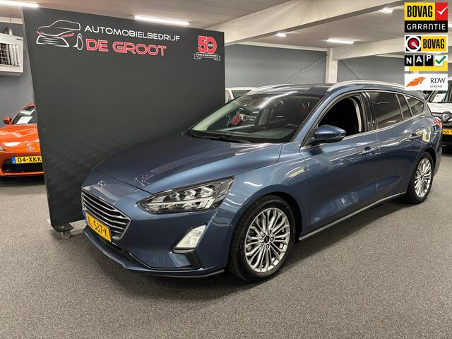 Ford Focus Wagon 1.5 EcoBoost Titanium Business NL-auto met trekhaak, Apple/Android Carplay