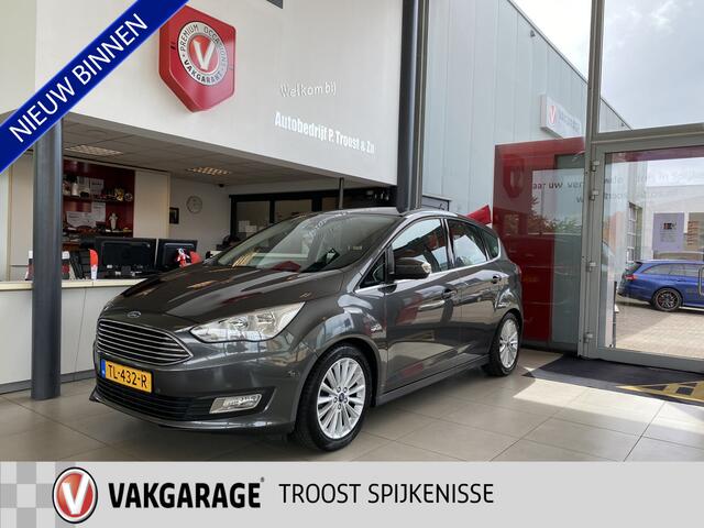 Ford C-MAX 1.0 Titanium,staat,Unieke Kilometerstand,100% Onderhouden,Navigatie,Achteruitrijcamera,Spraakbediening,Keyless,Trekhaak,Climate&Cruisecontrol,V&