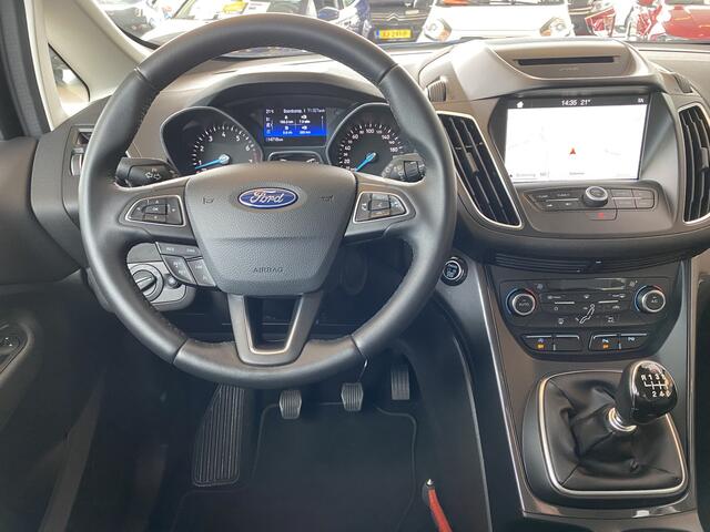 Ford C-MAX 1.0 Titanium,staat,Unieke Kilometerstand,100% Onderhouden,Navigatie,Achteruitrijcamera,Spraakbediening,Keyless,Trekhaak,Climate&Cruisecontrol,V&