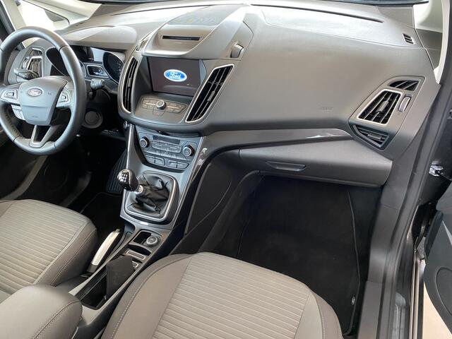 Ford C-MAX 1.0 Titanium,staat,Unieke Kilometerstand,100% Onderhouden,Navigatie,Achteruitrijcamera,Spraakbediening,Keyless,Trekhaak,Climate&Cruisecontrol,V&