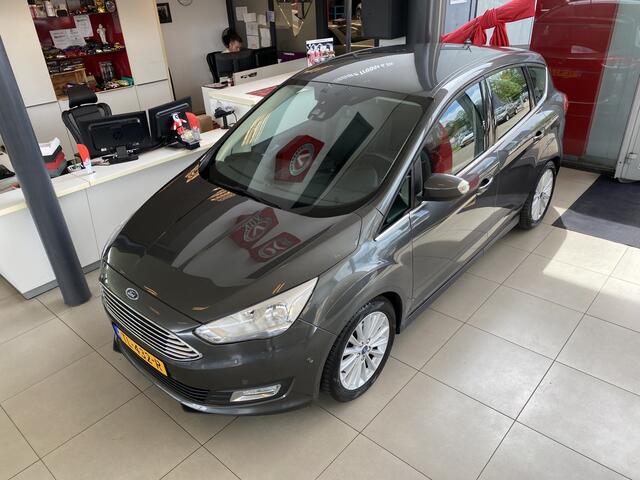Ford C-MAX 1.0 Titanium,staat,Unieke Kilometerstand,100% Onderhouden,Navigatie,Achteruitrijcamera,Spraakbediening,Keyless,Trekhaak,Climate&Cruisecontrol,V&