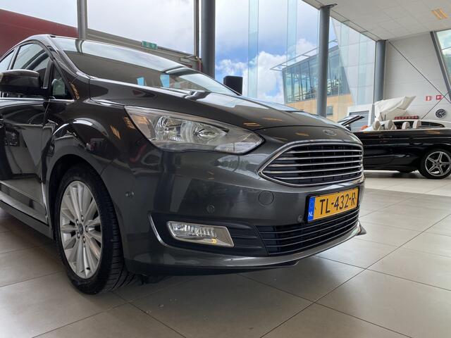 Ford C-MAX 1.0 Titanium,staat,Unieke Kilometerstand,100% Onderhouden,Navigatie,Achteruitrijcamera,Spraakbediening,Keyless,Trekhaak,Climate&Cruisecontrol,V&