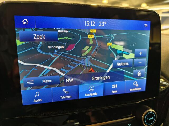 Ford Fiesta EcoBoost Connected | Navi | Cruise | LED | 4 seiz. banden | Park. sensoren