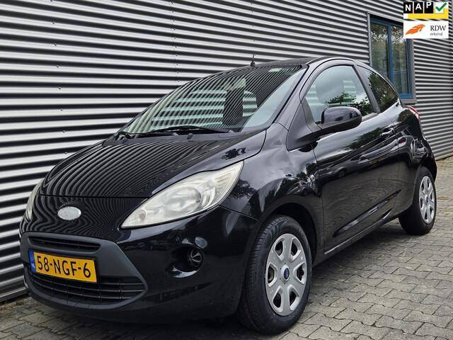 Ford KA 1.2 Cool&Sound 08-2010 Zwart Metallic AIRCO APK 