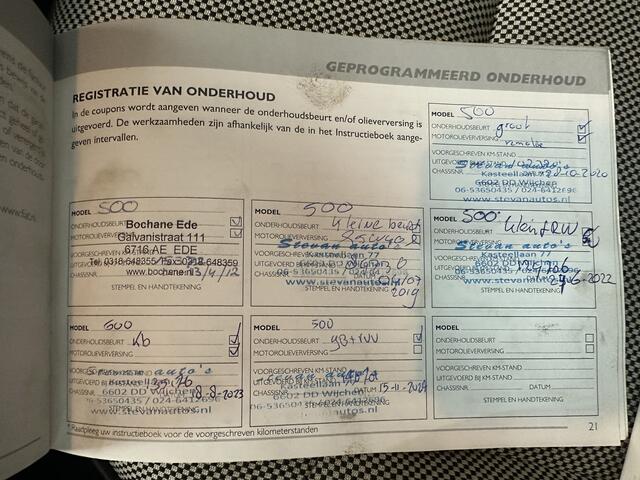 Fiat 500 1.2 Lounge CLIMA / LMV /ELK.PAKKET / SCHUIFDAK