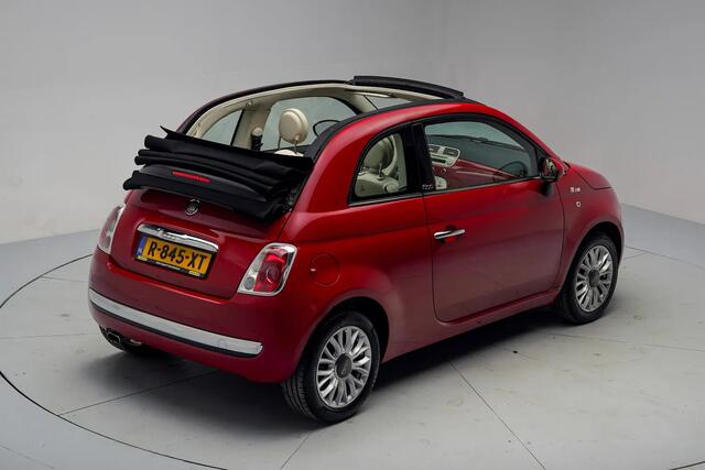 Fiat 500 CABRIO 1.2 Lounge [ Airco Climate control Bluetooth aansluiting ]