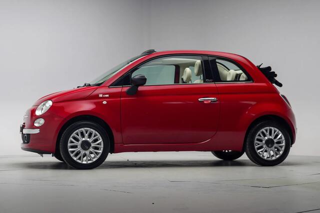 Fiat 500 CABRIO 1.2 Lounge [ Airco Climate control Bluetooth aansluiting ]
