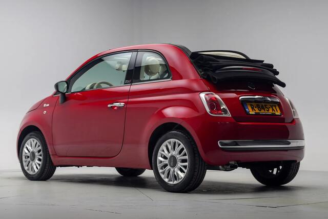 Fiat 500 CABRIO 1.2 Lounge [ Airco Climate control Bluetooth aansluiting ]