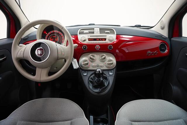 Fiat 500 CABRIO 1.2 Lounge [ Airco Climate control Bluetooth aansluiting ]