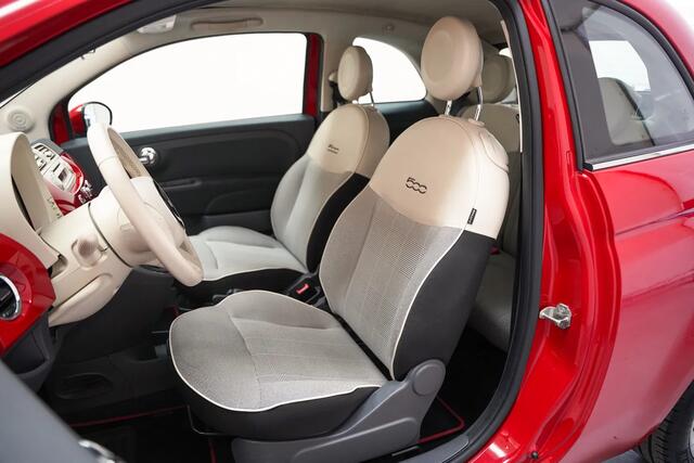Fiat 500 CABRIO 1.2 Lounge [ Airco Climate control Bluetooth aansluiting ]