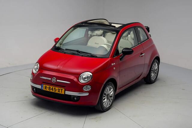 Fiat 500 CABRIO 1.2 Lounge [ Airco Climate control Bluetooth aansluiting ]