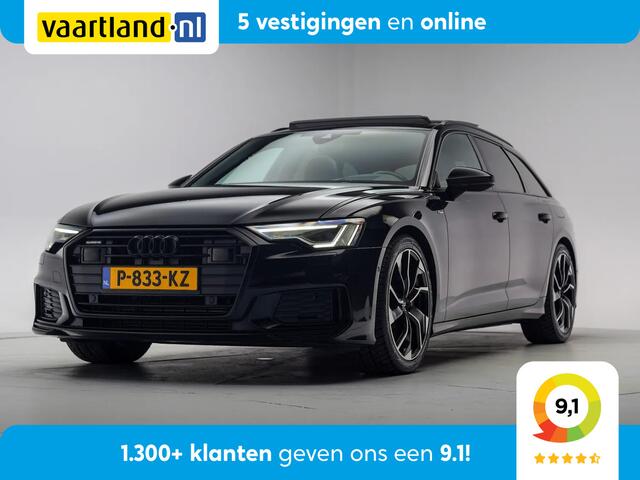 Audi A6 vant 55 TFSI e quattro S Line Competition Black [ Panorama Trekhaak Navi Apple / Leder Camera Stoelverwarming ]