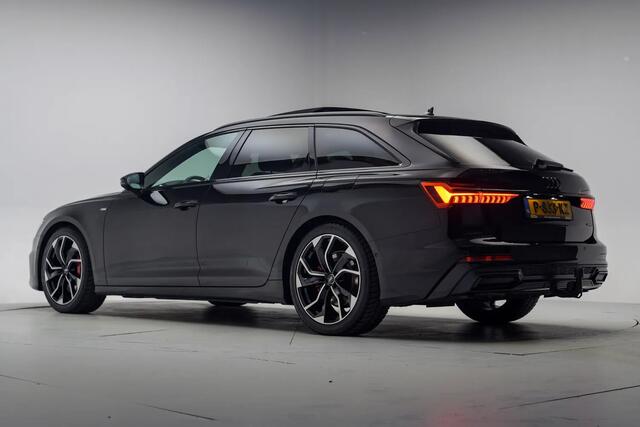 Audi A6 vant 55 TFSI e quattro S Line Competition Black [ Panorama Trekhaak Navi Apple / Leder Camera Stoelverwarming ]