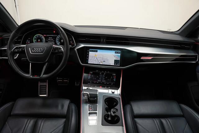 Audi A6 vant 55 TFSI e quattro S Line Competition Black [ Panorama Trekhaak Navi Apple / Leder Camera Stoelverwarming ]