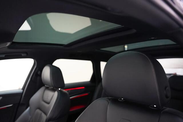 Audi A6 vant 55 TFSI e quattro S Line Competition Black [ Panorama Trekhaak Navi Apple / Leder Camera Stoelverwarming ]