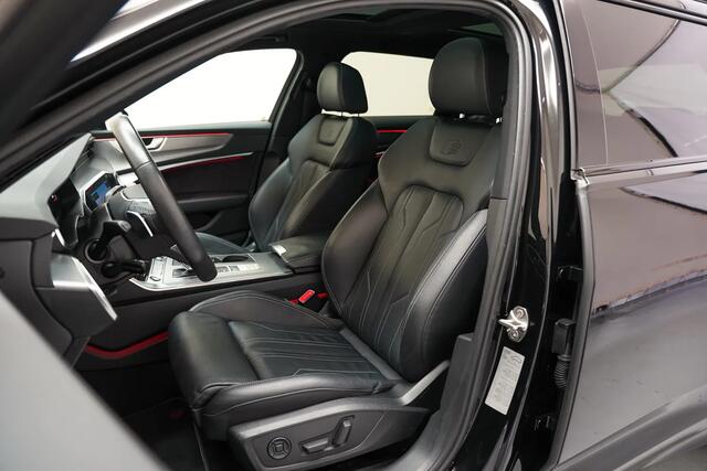 Audi A6 vant 55 TFSI e quattro S Line Competition Black [ Panorama Trekhaak Navi Apple / Leder Camera Stoelverwarming ]