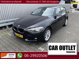 BMW 1-SERIE 116i Business AUTOMAAT, A/C, CC, Navi, PDC v/a, LM, nw. APK - Inruil Mogelijk -