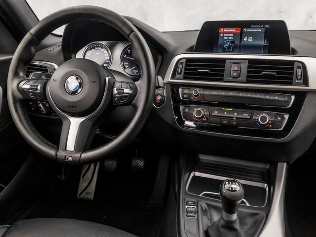 BMW 1-Serie 118i Edition M Sport Shadow High Executive 136 Pk SCHERM, STOELVERWARMING, BLUETOOTH, LM VELGEN, LEDEREN SPORTSTOELEN, E APK, STAAT