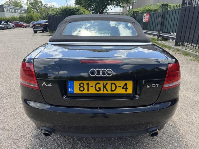 Audi A4 Cabriolet 2.0 TFSI 200 PK Autom/Tiptr Pro Line Sportleer/Clima/Cruise