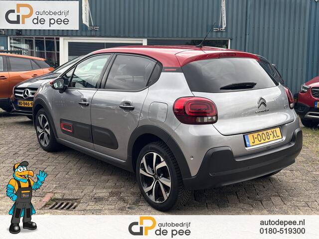 Citroen C3 1.2 PureTech Shine GARANTIE/AUTOMAAT/NW. DISTRI/CARPLAY/CLIMA/CRUISE/PDC V+A/CAMERA rijklaarprijs