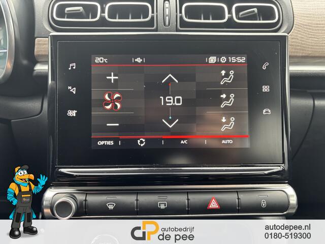 Citroen C3 1.2 PureTech Shine GARANTIE/AUTOMAAT/NW. DISTRI/CARPLAY/CLIMA/CRUISE/PDC V+A/CAMERA rijklaarprijs