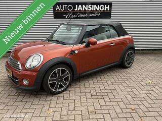 MINI COOPER Cabrio 1.6 Chili Automaat | Stoelverwarming | Leer | Harman/Kardon | LM Velgen | PDC Achte