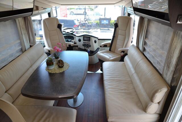 Concorde Carver 840 L - 2x Airco - Leer - Navi+Ca