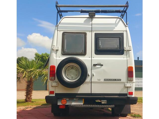 Mercedes 408 dx offgrid expeditie camper dubbellu