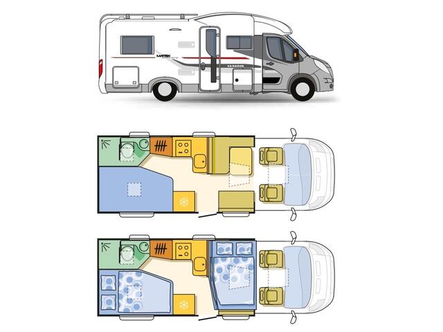 Adria Matrix Supreme M 657SF 150 pk Euro5 Rena