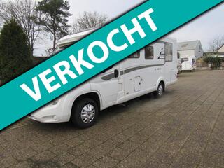 Hymer 598 Exsis-T Semi-initegraal Queensbed ni