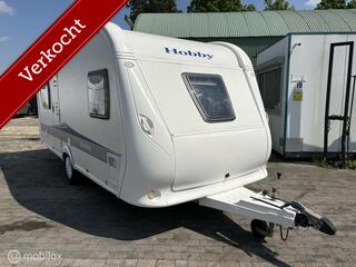 Hobby 460 Ufe De Luxe met Deeltent, Luifel , M