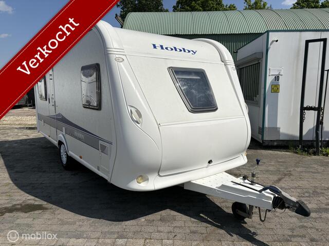 Hobby 460 Ufe De Luxe met Deeltent, Luifel , M
